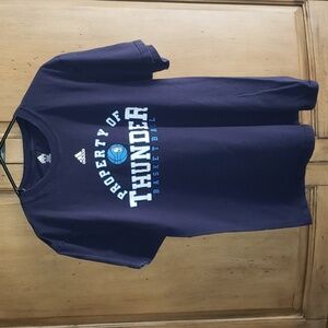 Adidas NBA Oklahoma City Thunder Short Sleeve Tee-Shirt Size Large